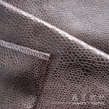 Bronzing Polyester Leather Home Textile Fabric